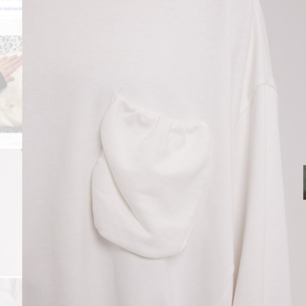 Nwt Nap Loungewear Oversized Mock Neck Sweater — image 3 of 8